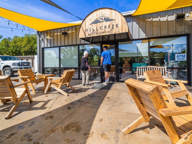 The Hillcreek Market is a great place to grab a bite to eat or to grab few grocery items.