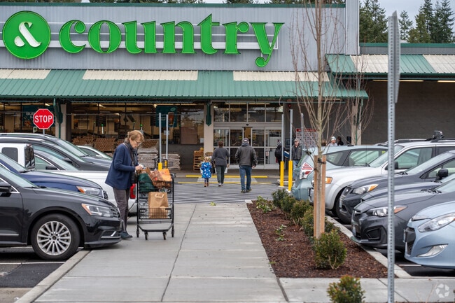 Locals of Haller Lake can take a short drive to Town & Country Market Shoreline.