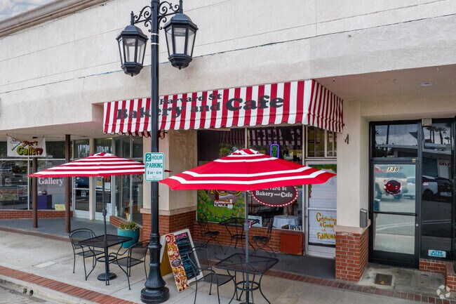 Enjoy a Pastry on the Sidewalk at Harvard St. Bakery and Café in Downtown Hemet