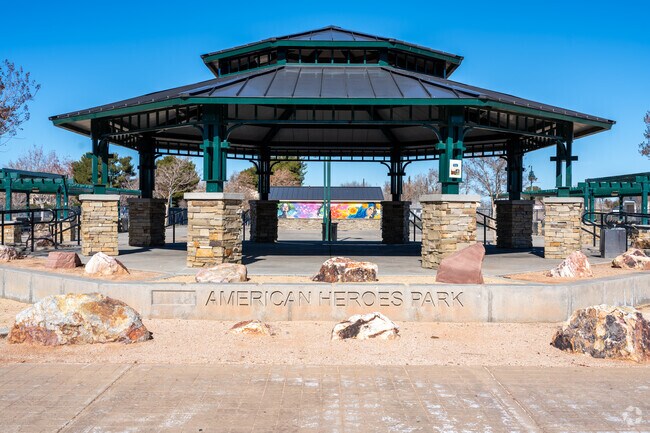 American Heroes Park was named to honor those who sacrificed to protect America’s freedoms.