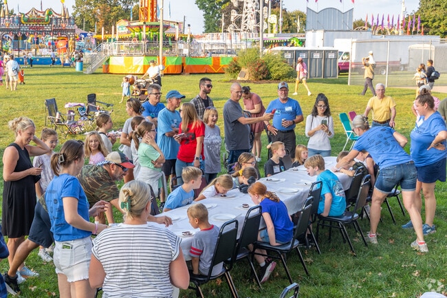 Kids compete in a whoopie pie contest at East Pete Days.