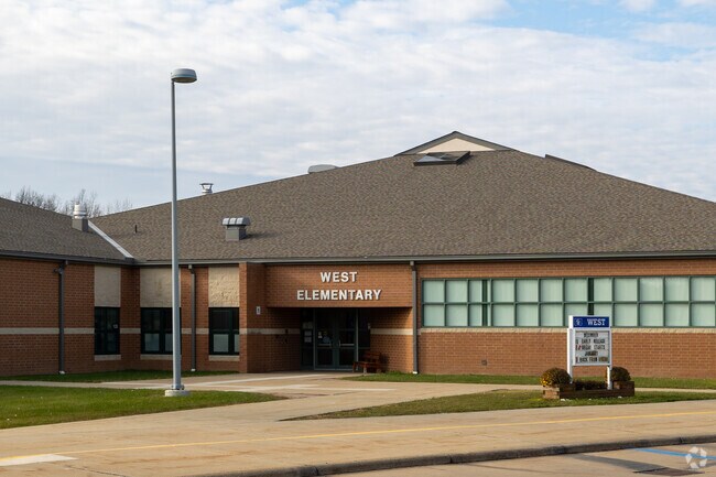 Students are taught a challenging curriculum at Midview West Elementary School.