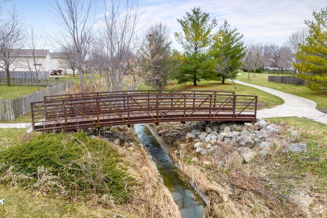 The Michael Park Pedestrian Bridge is a delightful addition to the Northeast Ankeny.