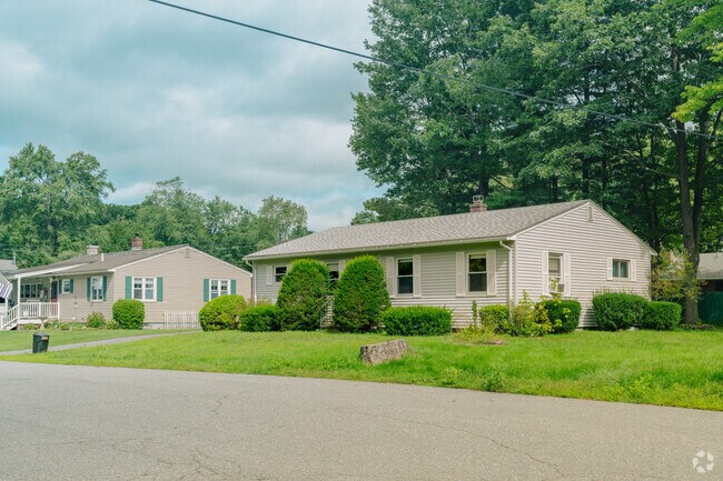 Ranch-style homes with spacious yards are found throughout White River Junction.