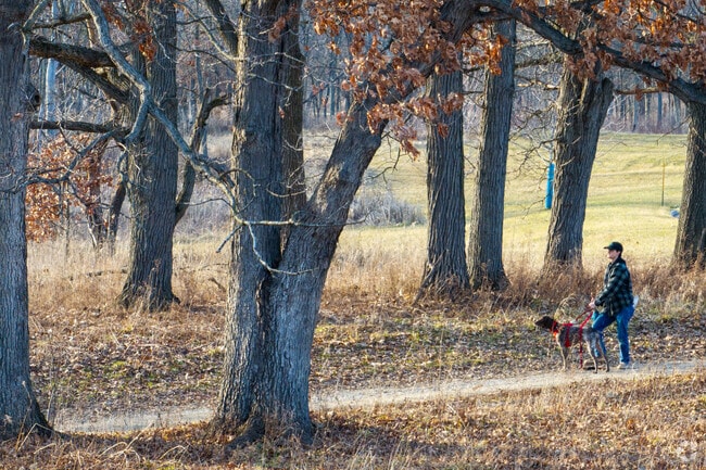 Enjoy the nature trails at the Cranberry Slough Nature Preserve near Justice.