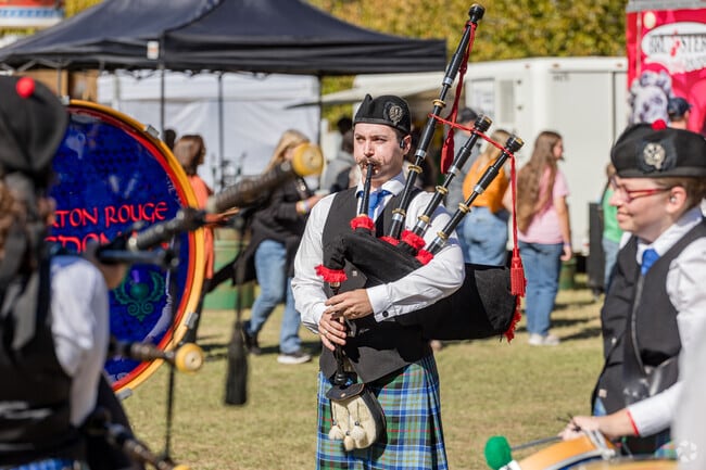 Regional pipe bands come to show off their skills at Stone Mountain Highland Games.