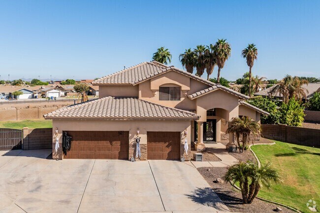 Cibola Heights is full of large two story homes.