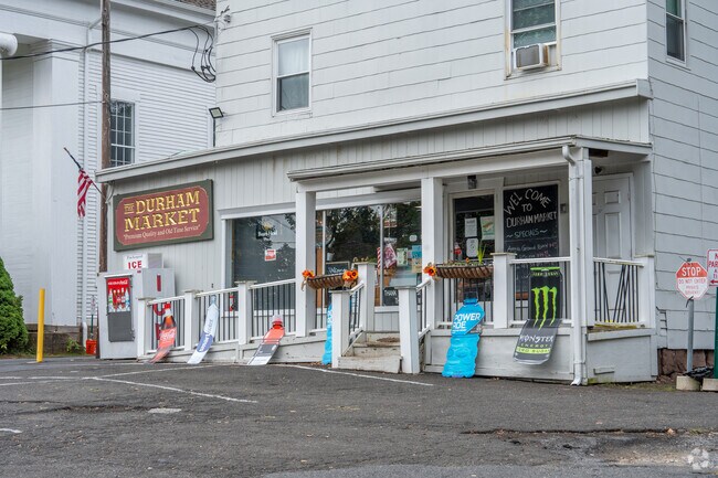Durham Market is the local neighborhood market serving unique grocery and deli items.