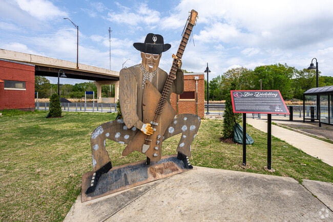 Music legend Bo Diddley called McComb home.
