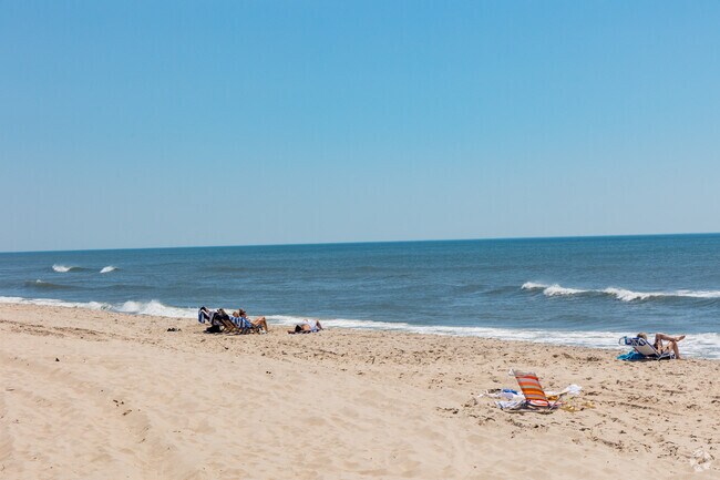 The beautiful W. Scott Cameron Beach offers Bridgehampton residents scenic views near Mecox Bay.
