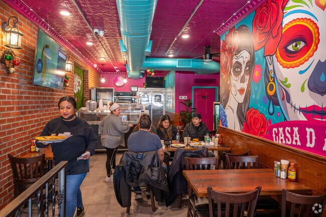 Casa d'Amigos in Fordham Heights features a variety of innovative Mexican dishes.