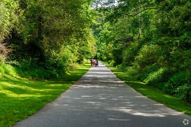 Local residents find ample trails for walking, cycling and more at Clayton River Walk.