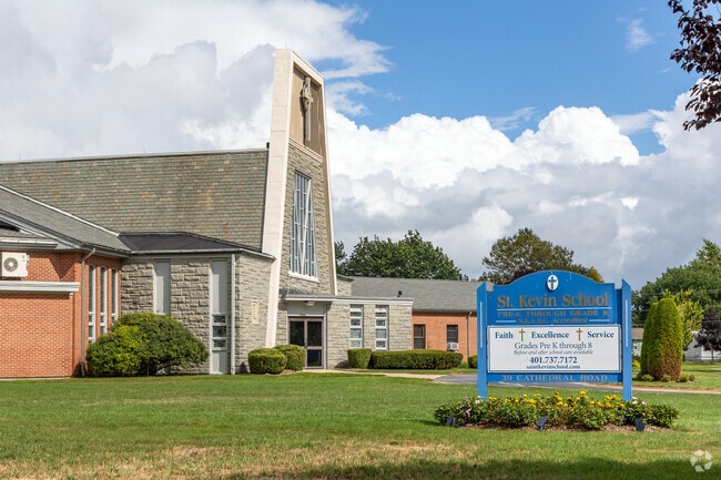 St. Kevin School in Warwick is a private religious school that teaches youth.