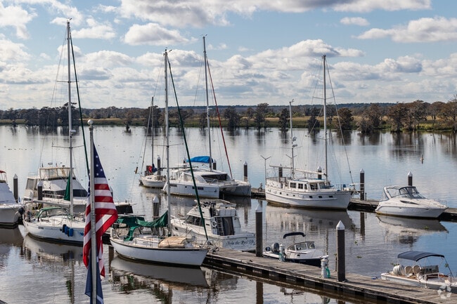 Enjoy easy access to the Waccamaw River from Heritage Plantation Marina.