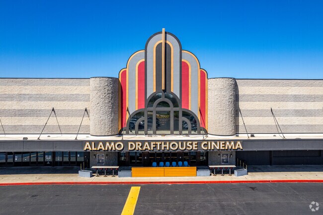 Parkcrest’s Alamo Drafthouse offers dine-in movie experiences with full food service.