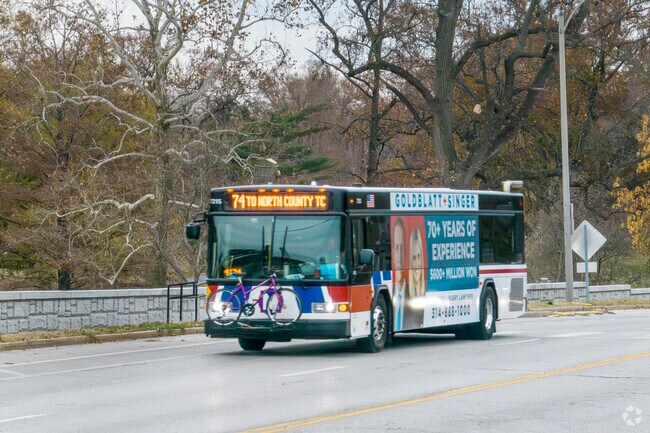 Public Transit in Mark Twain is serviced by a robust bus network.