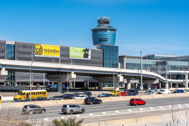 La Guardia is an airport currently undergoing revitalization and expansion in East Elmhurst.