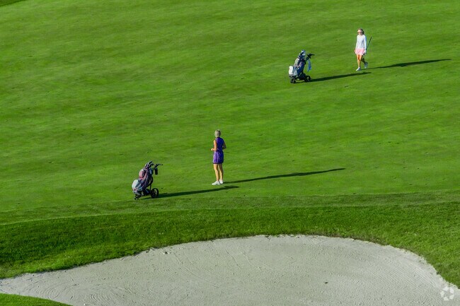 Somerby Golf Club hosts golfers on manicured greens in Byron.
