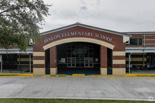 Welcome to the main entrance of Avalon Elementary School.