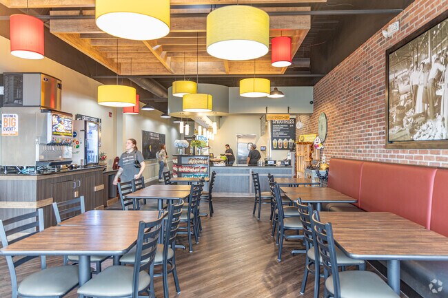 Grab a healthy lunch at Big Salad in the Woodhaven Commons shopping center.