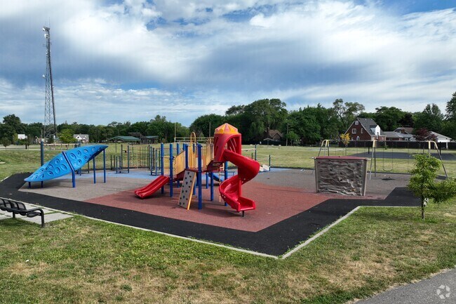 Skinner Park Playground and Dog Park in Denby has many activities to enjoy.