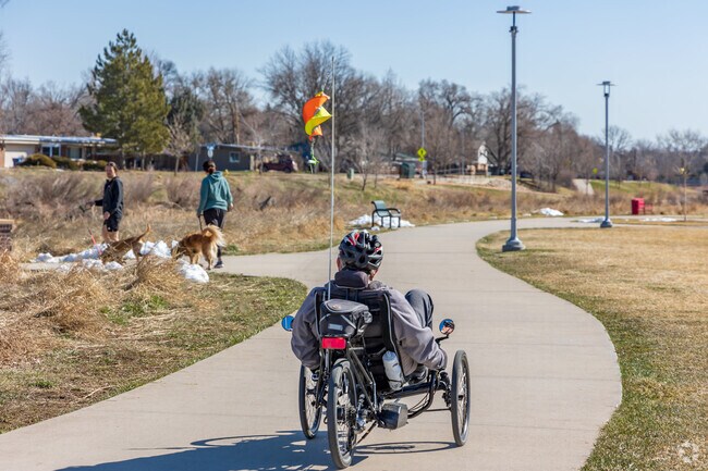The 13-mile-long Ralston Creek Trail cuts through the neighborhood.