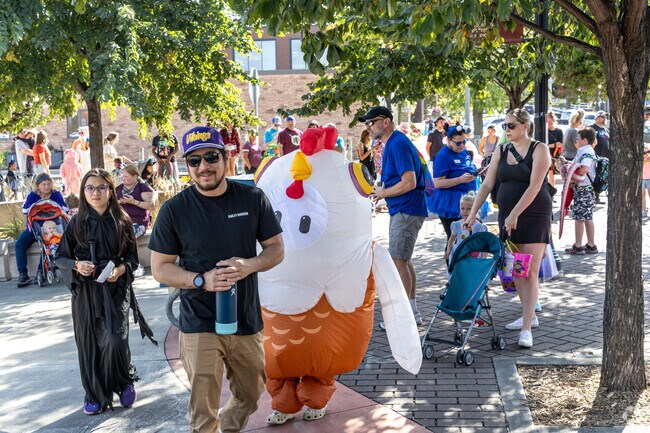 You'll see a huge variety of costumes at the Shak-O-Lantern Festival.
