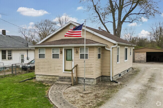 Older Cape-Cods homes line the streets of the community of Southeast Muncie.