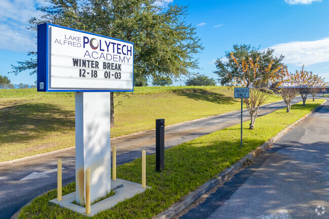 Lake Alfred Polytech Academy is home to over 600 students in grades 6-8.