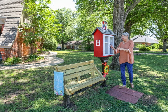 Shadow Mountain is home to many Little Free Libraries like this Little Red Schoolhouse.