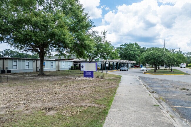 Students at Thames Elementary School participate in various educational programs.