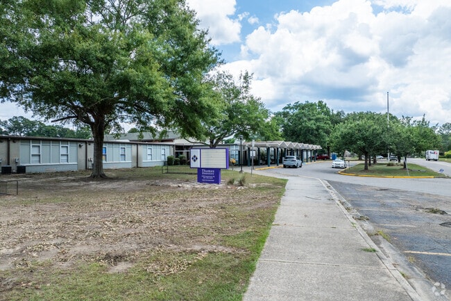 Students at Thames Elementary School participate in various educational programs.
