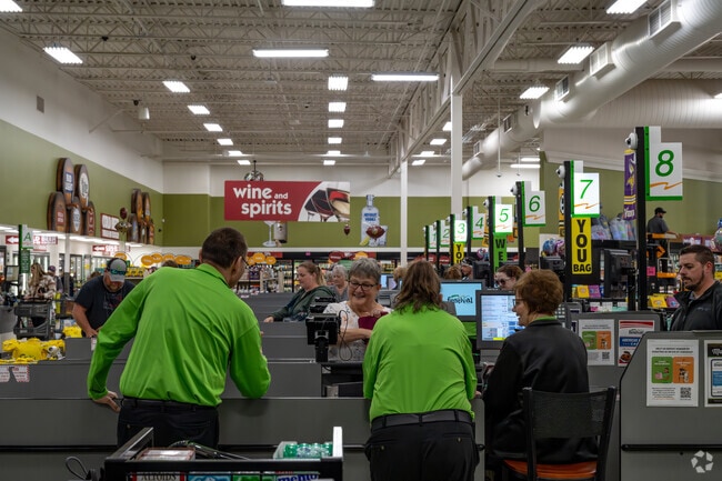 Airport neighborhood residents enjoy the customer focused shopping at Festival Foods.