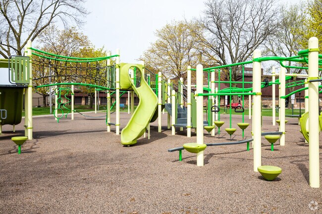 At Rosemont Park, the Playground and Splash Pad Keep the Tots Happy, While Others Congregate on the Basketball Court and Baseball Field.
