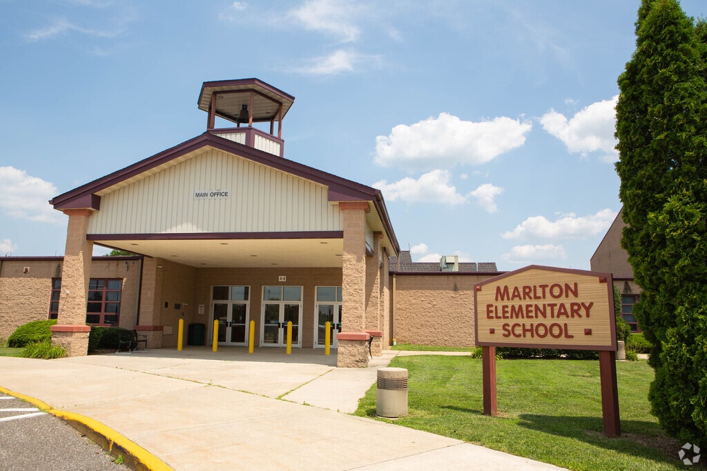 Marlton Elementary School in Evesham Township.