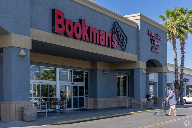 Book lovers and re-sale enthusiasts can check out Bookmans near Mitman.