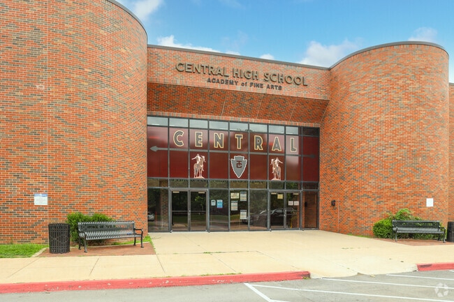 Central High and Junior High share a campus on the Northwest side of Tulsa.