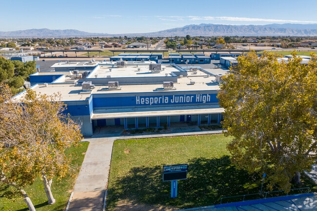 The Hesperia Jr High provides a safe, positive, and nurturing environment for students.
