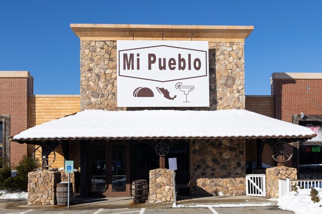 Mi Pueblo is a Mexican Restaurant at 5 Points near Fortunes Rocks.