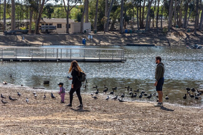 Fishing is fun at the Chollas Park Lake near Broadway Heights.
