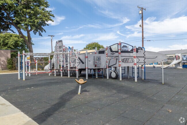 There is a Air Force themed playground at Colonia Park in Oxnard, Ca.