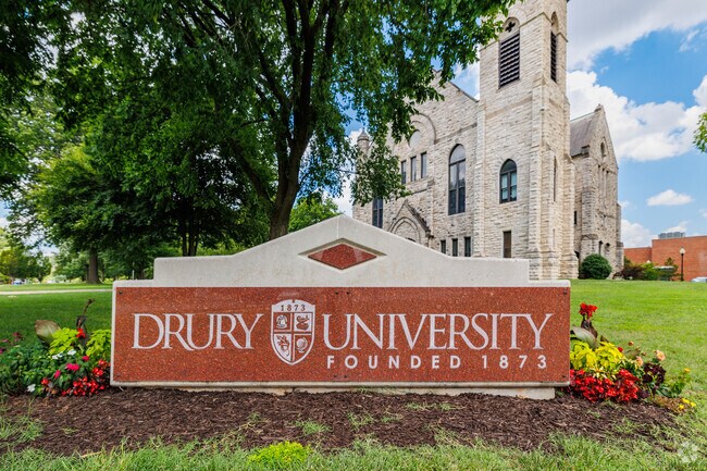 Drury University is the focal point of the Midtown Springfield neighborhood.
