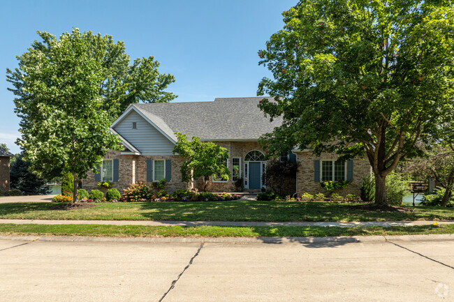 Cedar Lake is known for it's large, elegant lakefront properties.