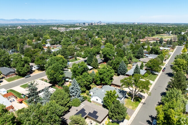 The Hampden neighborhood is a suburb of Denver, South of Downtown.