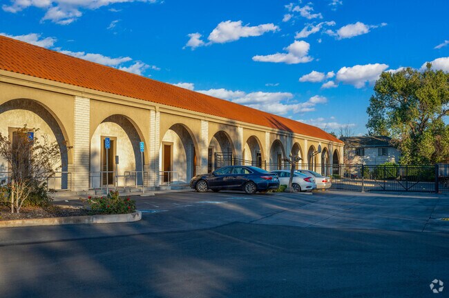 De La Salle Academy parking lot.