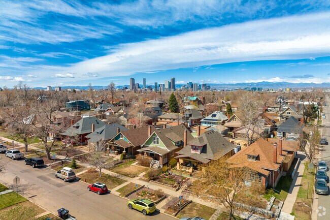 The Clayton area is one of several that lie east of downtown Denver and is full of urban, often historic, single family homes.