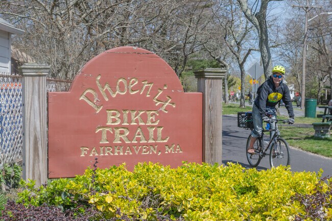 The Phoenix Bike Trail is a great asset to the East Fairhaven neighborhood giving a pleasant way to exercise.