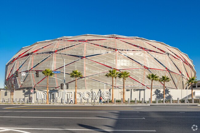 The Intuit Dome in Inglewood, CA is home of the LAC Clippers.