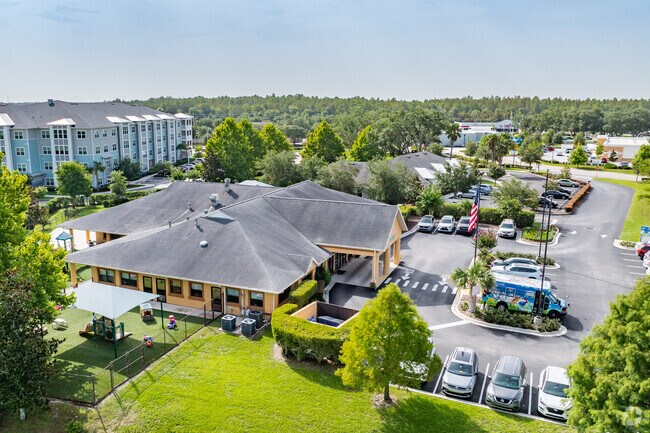 Discovery Point - Lexington Oaks has a large size parking lot for teachers and visitors.