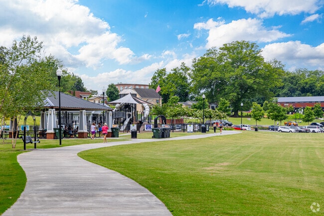 Logan Farm Park is an approximately 120 acre park located in the center of Acworth.
